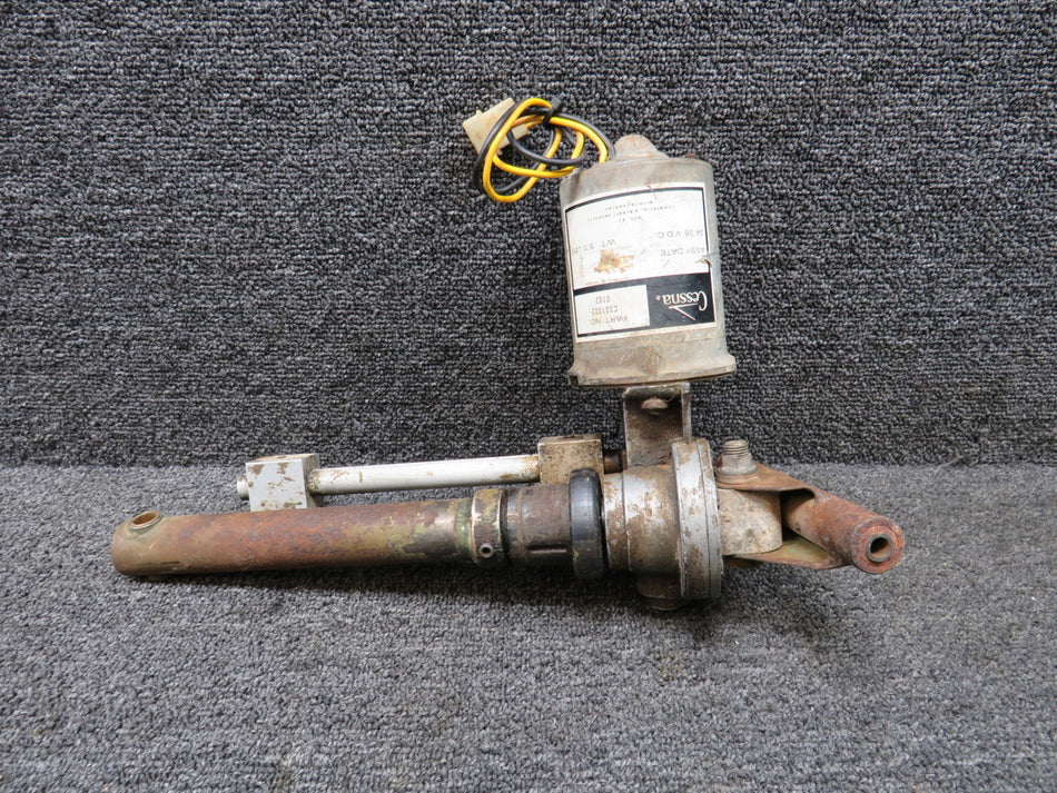 C301002-0102 CAP Flap Actuator with Motor (Rusted) (Bar Length: 7.125”) (24-28V)
