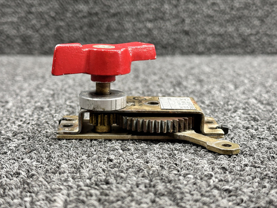 1M2-3 Airborne Fuel Selector Assembly with Knob LH (Red)
