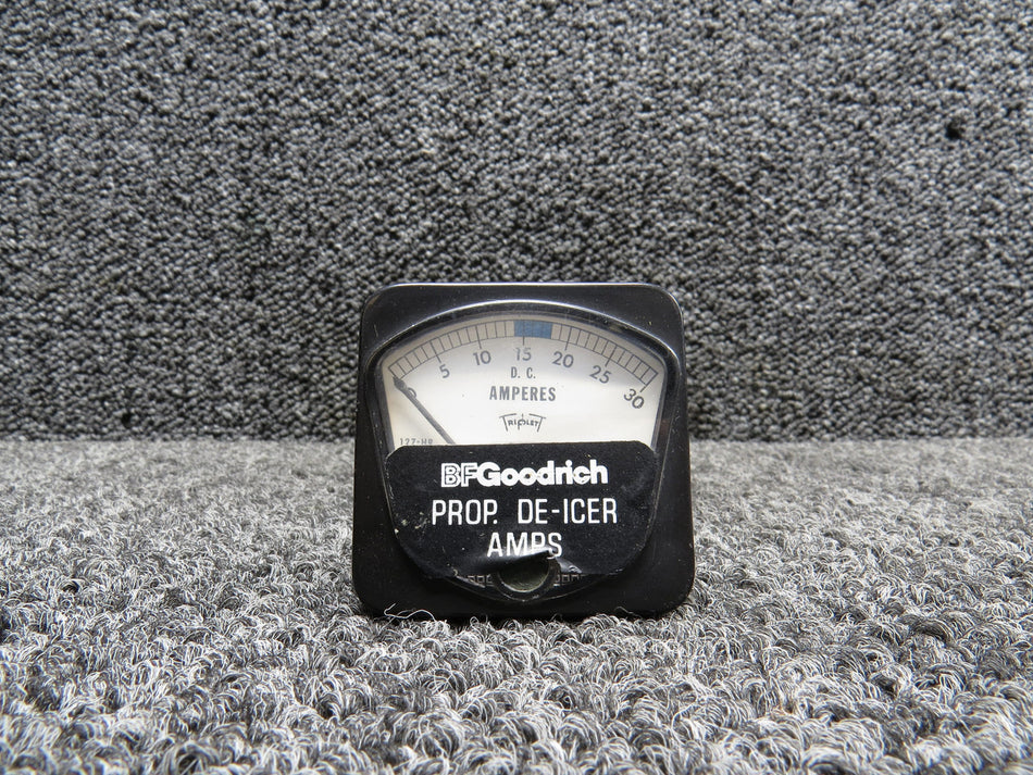 127-HR BF Goodrich Prop De-Icer Amperes Indicator (Scratched)