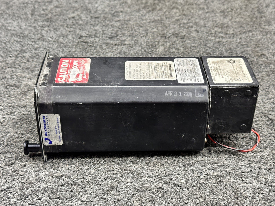 4300-411 Mid-Continent Instrument Attitude Indicator with Battery (10-32V)