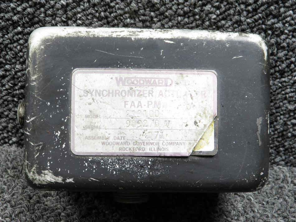 213100 Cessna C-T310Q Woodward Synchronizer Actuator Unit