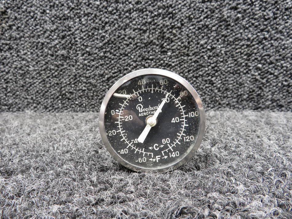 35-380019-5 Beechcraft Aerotherm Free Air Temperature Gauge
