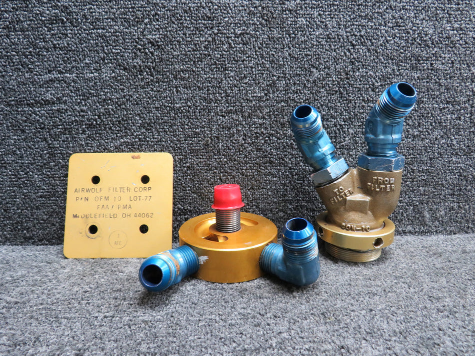 OFB-11, OFM-11 Airwolf Remote Oil Filter Adapter Kit