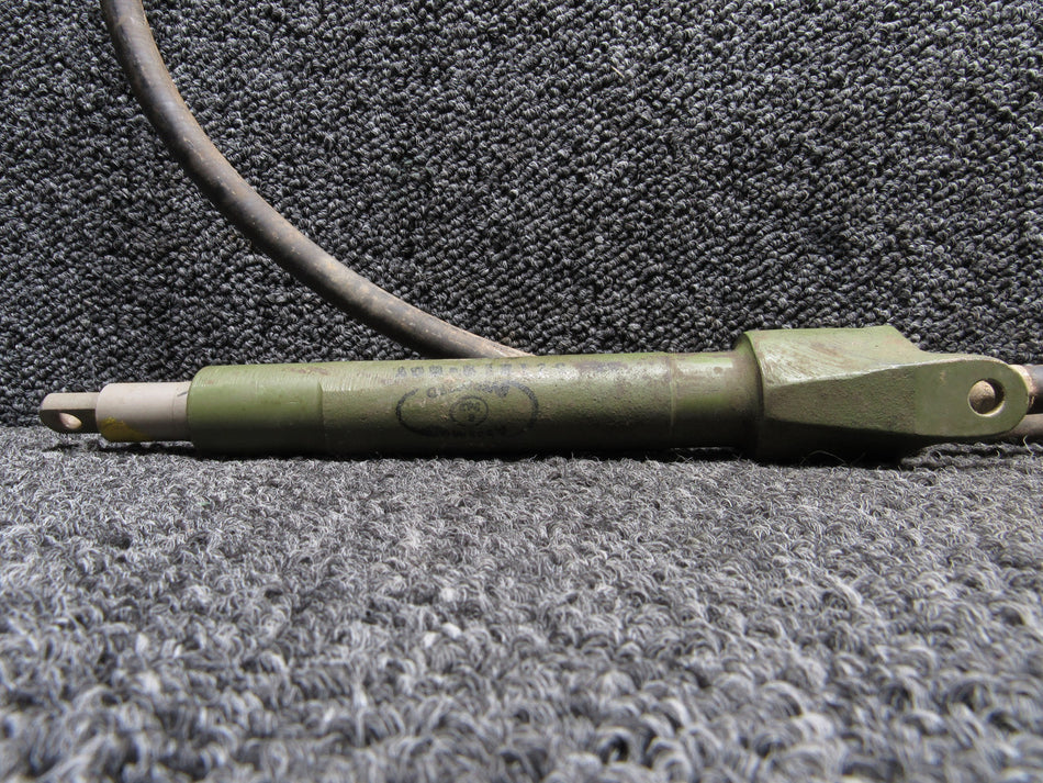 35-521213 (Alt: 521212-607) Beech Flap Actuator with Cable (Length: 63.31”)