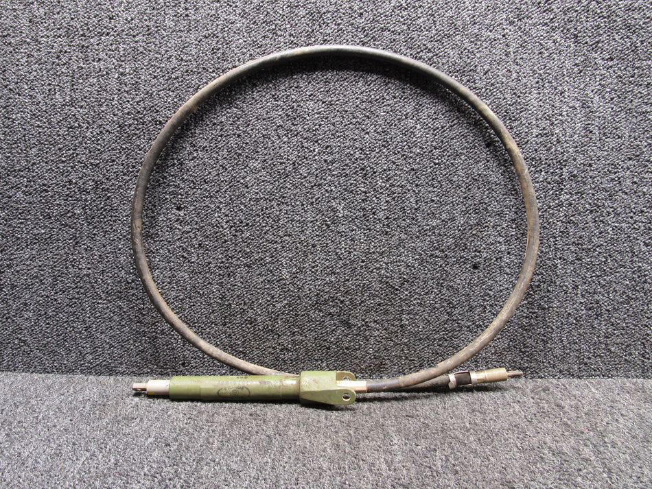 35-521213 (Alt: 521212-607) Beech Flap Actuator with Cable (Length: 63.31”)