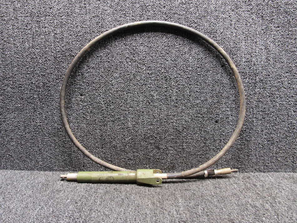 35-521213 (Alt: 521212-607) Beech Flap Actuator with Cable (Length: 63.31”)