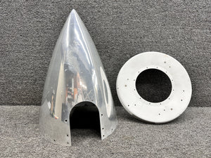 D3534, D3796 Cessna 340A 3-Blade Spinner Dome & Bulkhead (Minus Fillets)