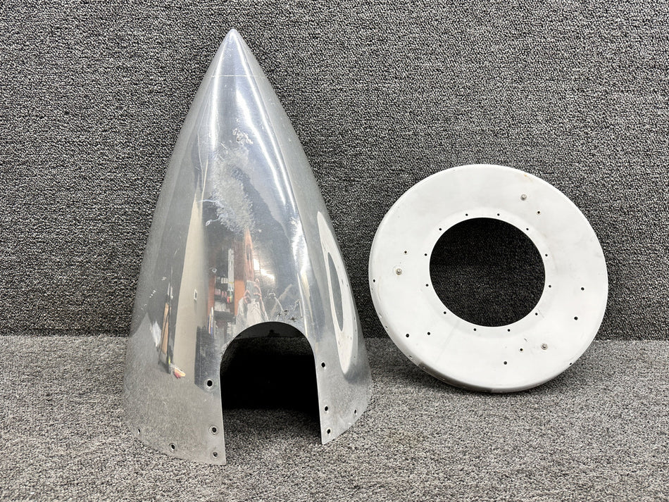 D3534, D3796 Cessna 340A 3-Blade Spinner Dome & Bulkhead (Minus Fillets)