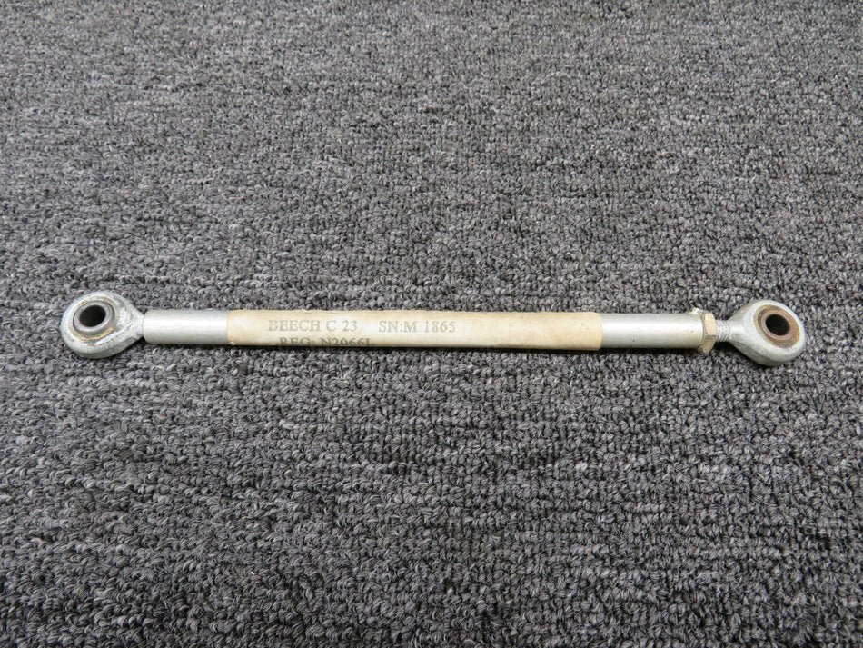 169-524013-37 Beechcraft C23 Rudder Pedal Bellcrank Tube (Bent Rod End)