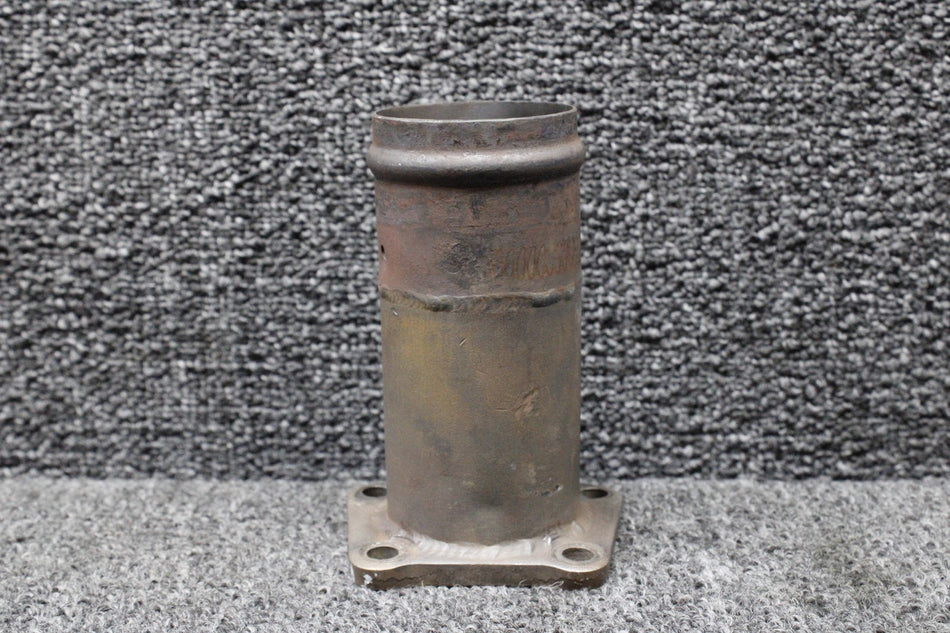 1250860-100 (Use: 1250860-117) Continental TSIO-520 Exhaust Riser w Probe Holes