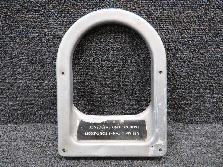 5014086-2 Cessna 414 Fuel Selector Trim Retainer (Peeling Placard)