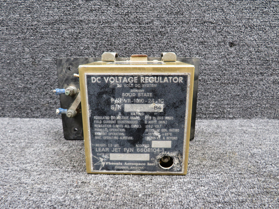 VR-1010-24-1C (Alt: 6608104-1) Phoenix DC Voltage Regulator 27.5-29.5 Volts