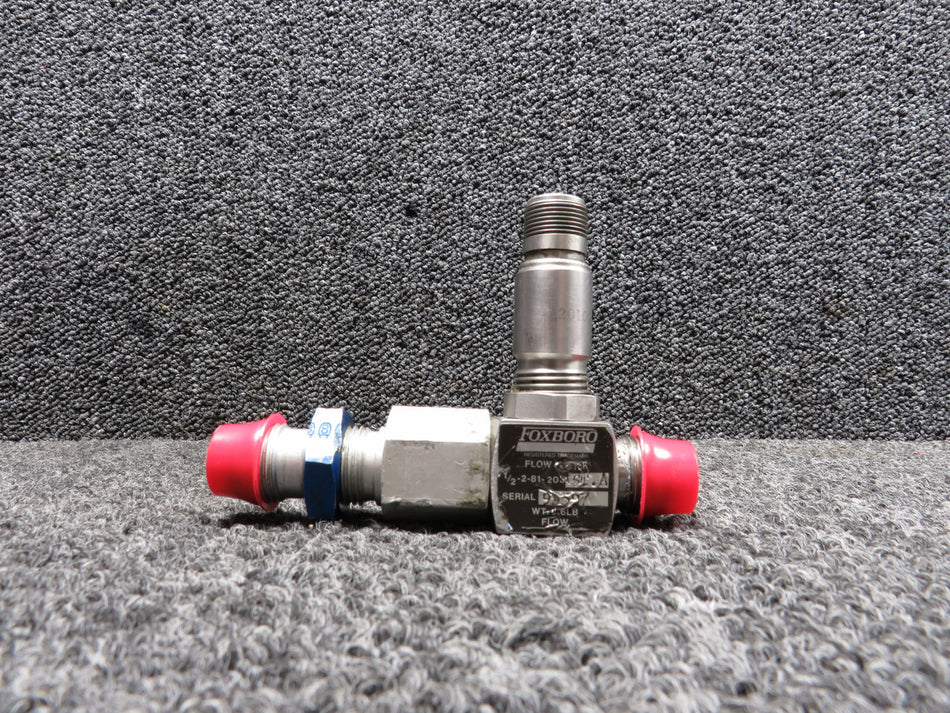 1-2-2-81-203 Foxboro Flow Meter Unit (Tooling Marks)