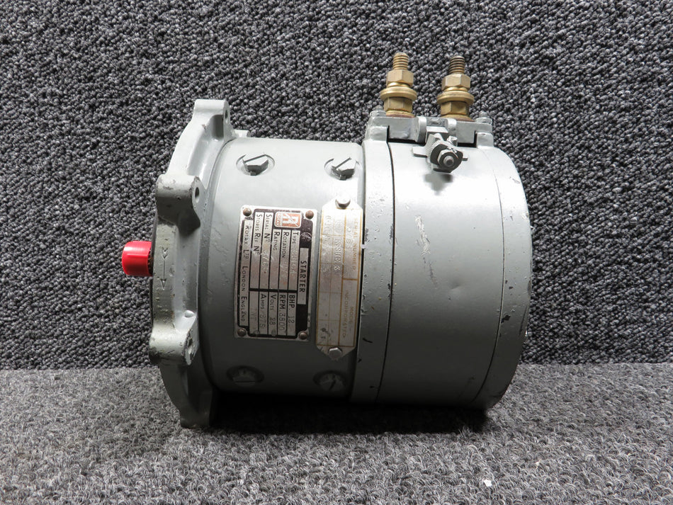 C5104 Rotax Starter with Modifications (RPM: 3800, Volts: 28, Amps: 575)