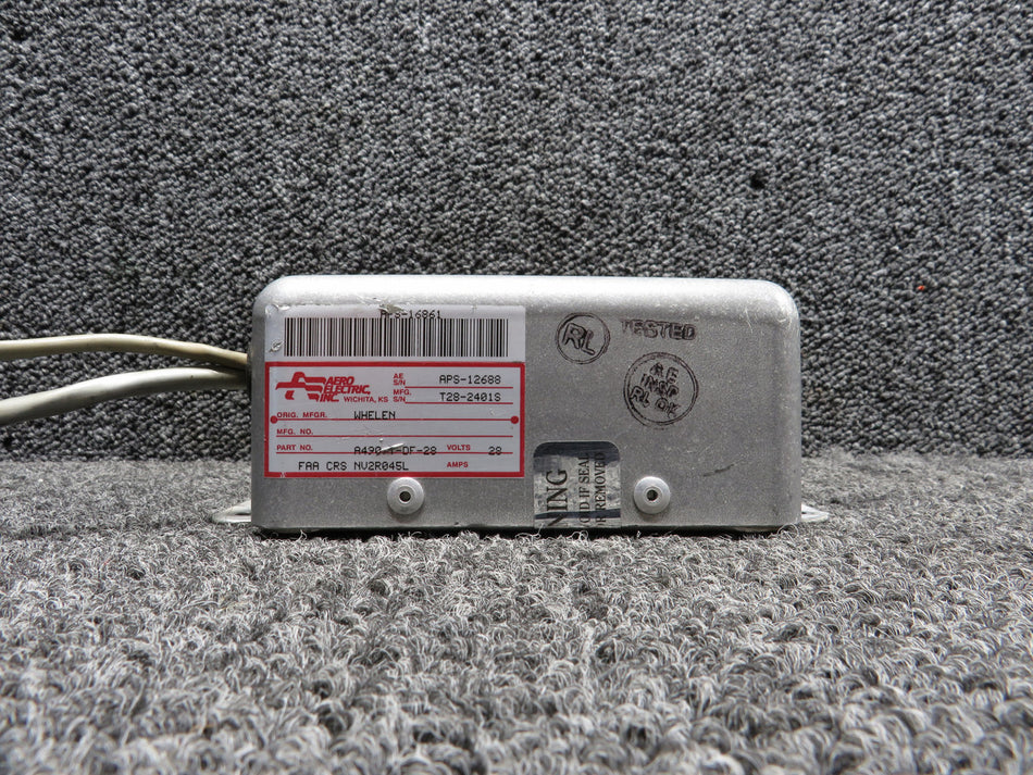 A490-T-DF-28 Whelen Engineering Strobe Light Power Supply (28V) (0.85A)