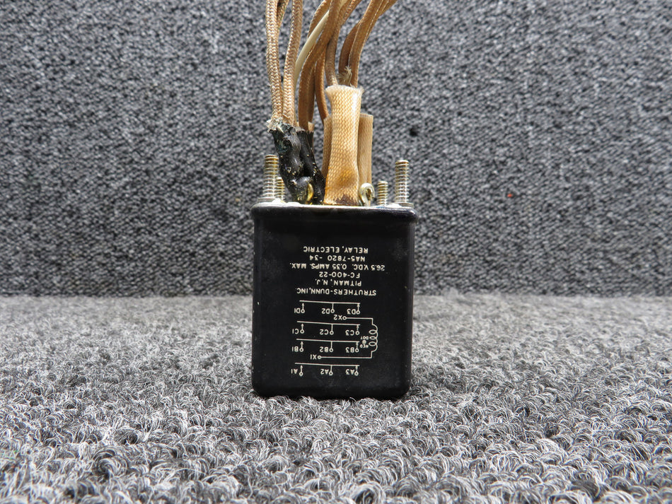 FC-400-22 (Alt: NA5-7820-34) Struthers Dunn Electric Relay (26.5V)