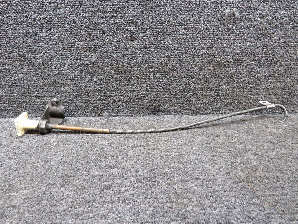 S1517-11 (Use: S1517-7) Cessna 150M Fuel Strainer Control Cable (Length: 14”)