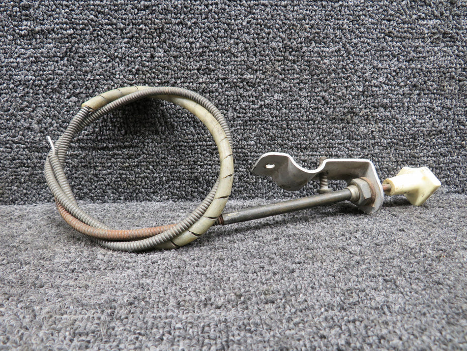 S1517-6 (Use: S1517-7) Cessna 172N Fuel Strainer Control Cable (Broken Knob)