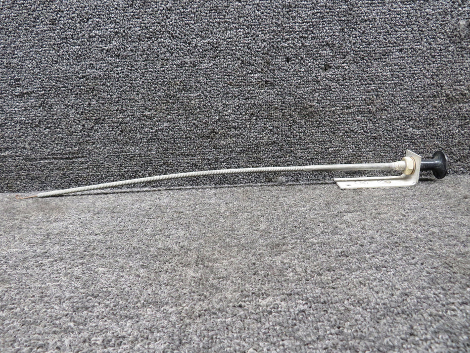 S1239-54 (Use: S1230-5) Cessna 177RG Fuel Drain Control Cable (Length: 15”)