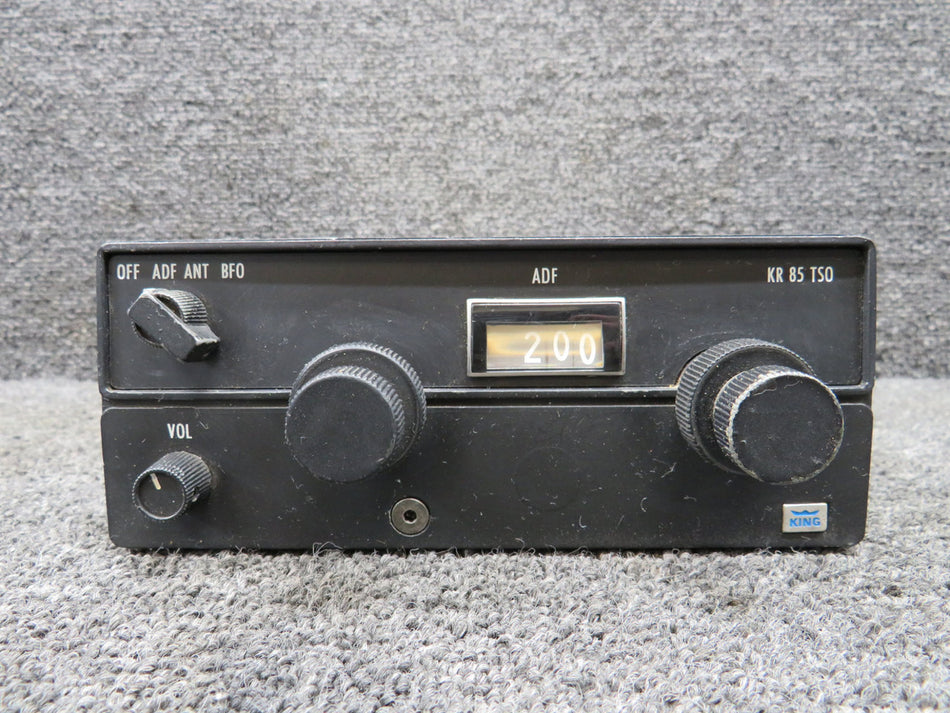 066-1023-00 King Radio KR-85 ADF Receiver with Tray and Modifications 14V