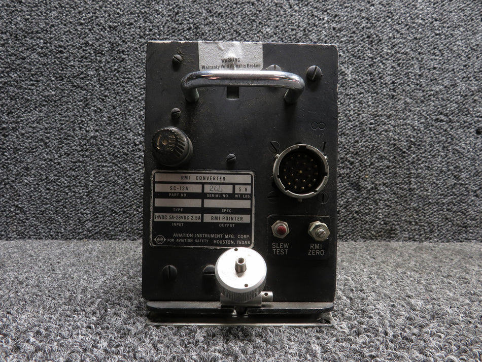 SC-12A Aviation Instrument RMI Converter (Volts: 14-28)(Amps: 5-2.5)