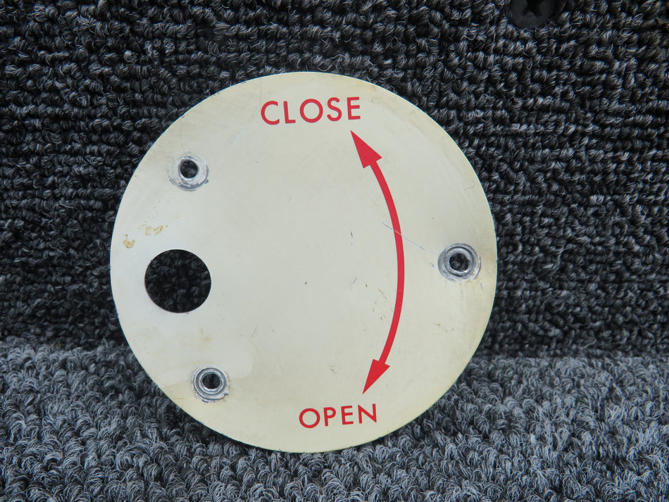 Cessna Door Lock Plate