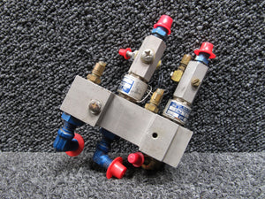 2419285-1 LearJet Pneumatic Valve and Solenoid Assembly