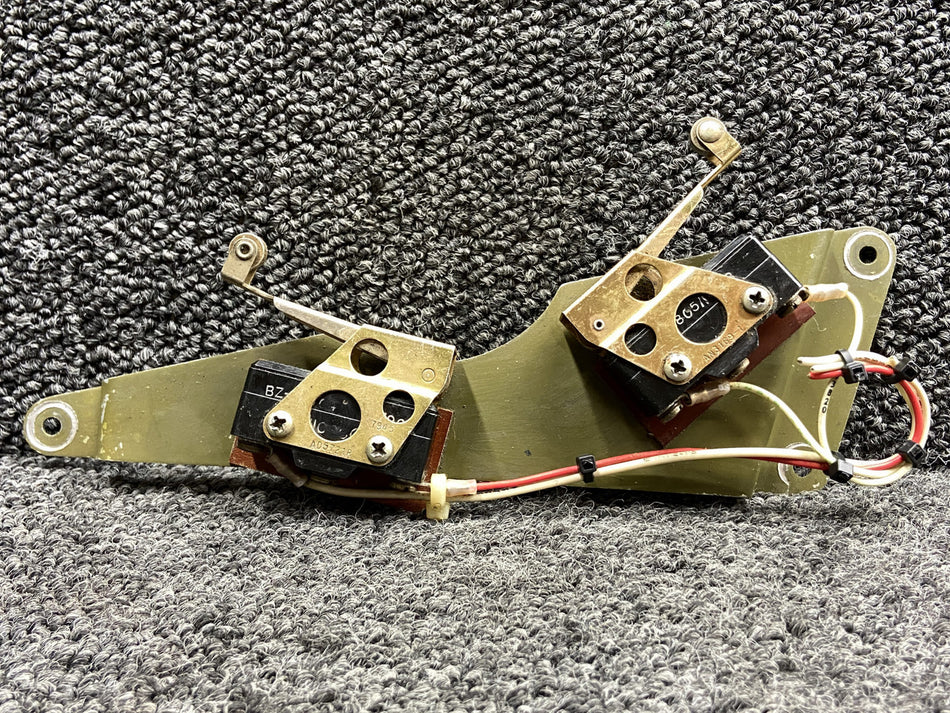 5341004-1, BZ-R31 Cessna Gear Retract Limit Switch Mounting Bracket w Switches