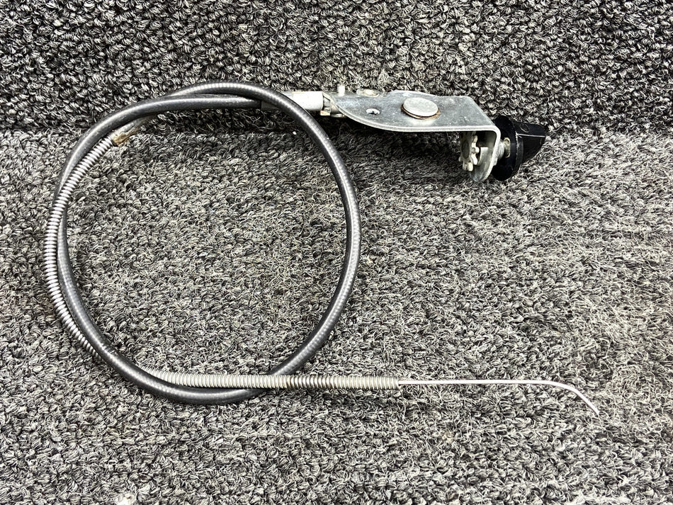 5316003-1 Cessna 340A Forward Cabin Air Control Cable with Adjustment Knob (30”)