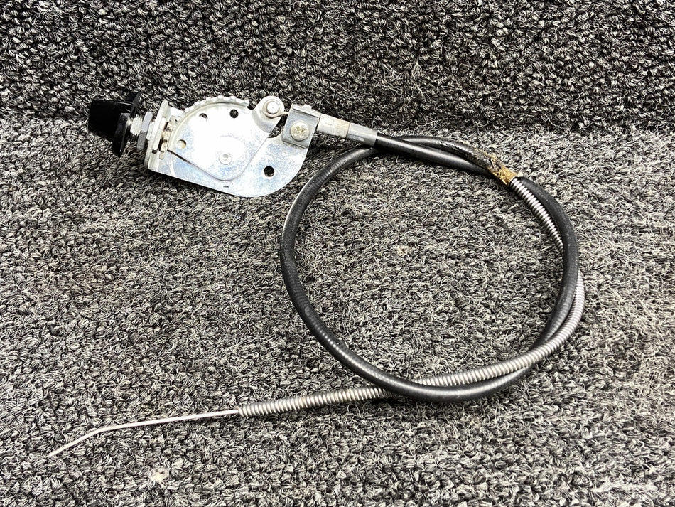 5316003-1 Cessna 340A Forward Cabin Air Control Cable with Adjustment Knob (30”)