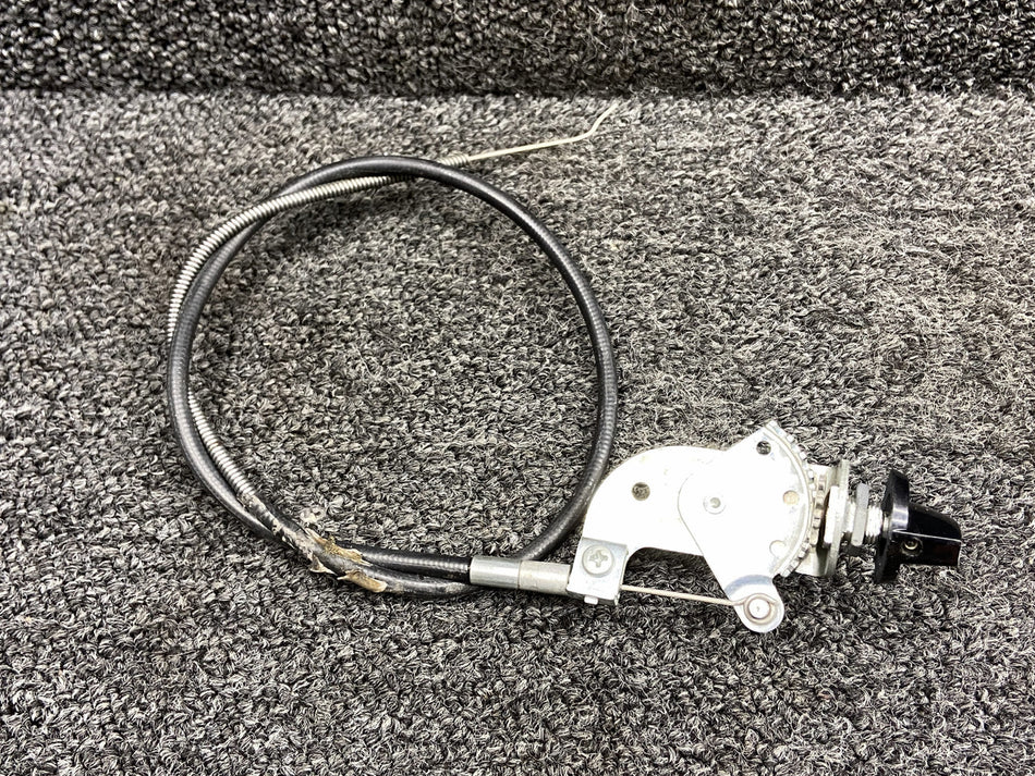 5316003-1 Cessna 340A Defrost Control Cable with Adjustment Knob (Length: 30.50”)