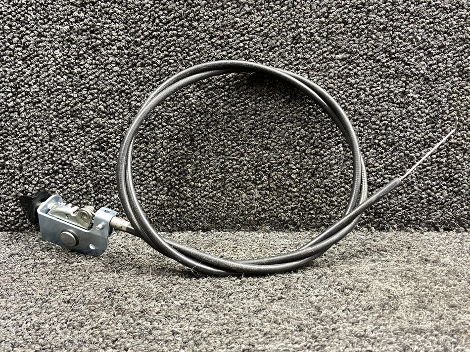 5117239-2 (Alt: 5117239-60) Cessna 340A Cabin Pressure Heat Control Cable w Knob