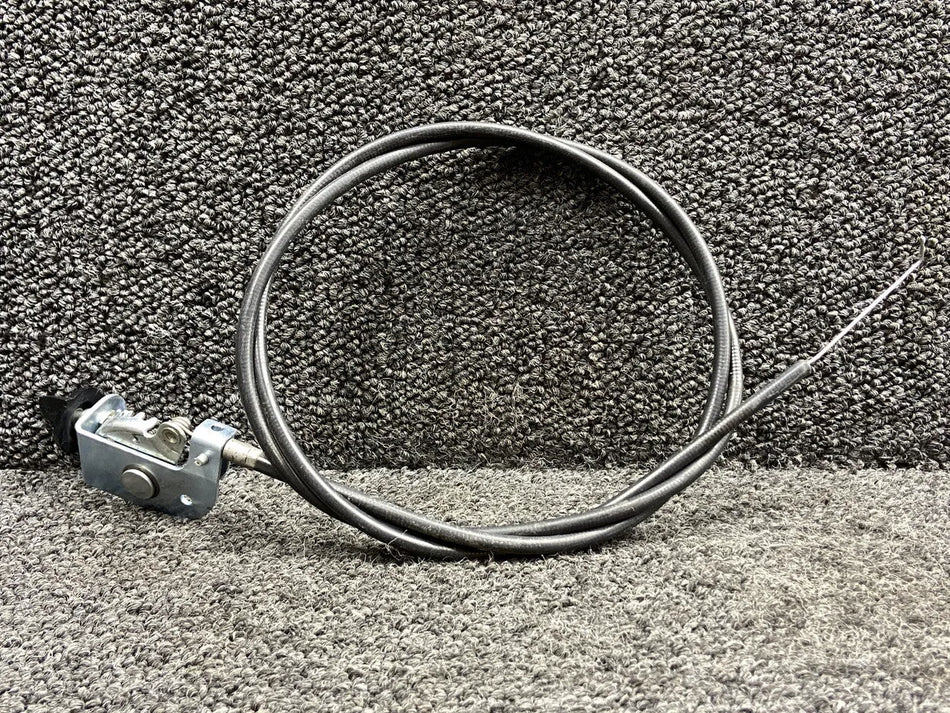5117239-2 (Alt: 5117239-60) Cessna 340A Cabin Pressure Heat Control Cable w Knob