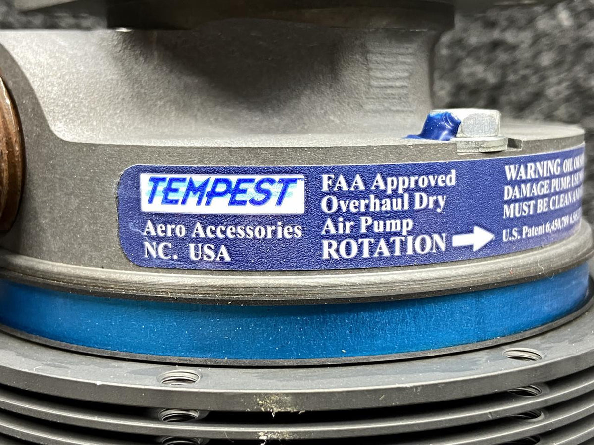 Tempest AA442CW (Alt: CH442CW) Continental TSIO-520-NB Tempest Dry Air Pump (Core)
