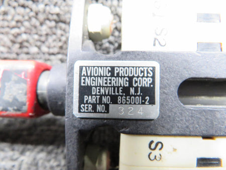 Avionics Products Engineering Corp 865001-2 Avionic Products Corp Fire Pull Assembly