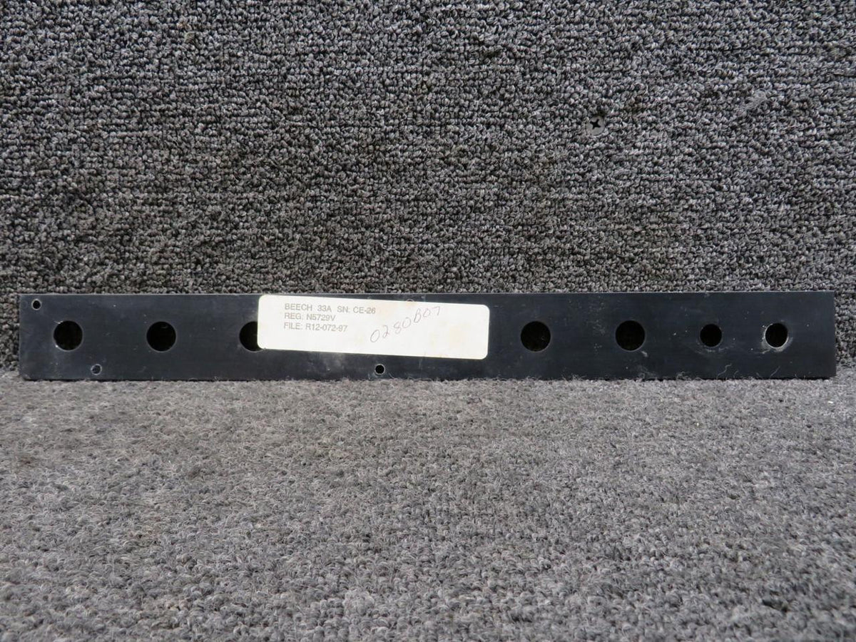 Beechcraft Parts 35-324420 Beechcraft 33A Lower Subpanel Circuit Breaker Plate LH