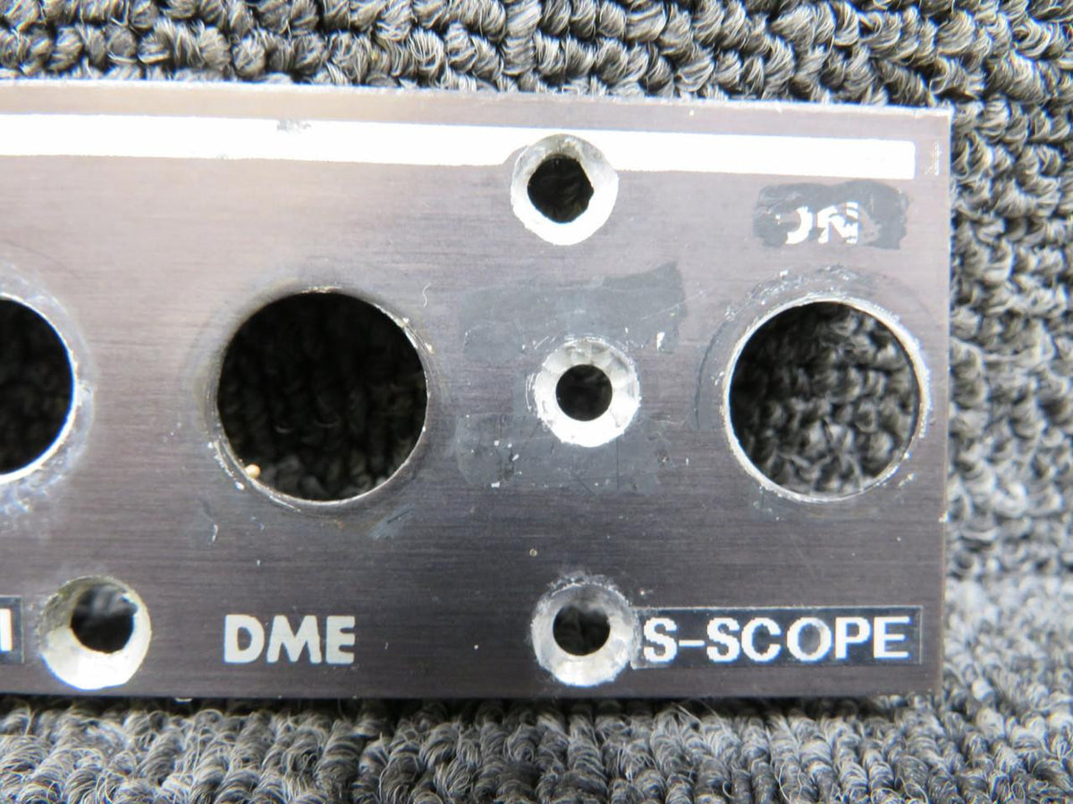 Beechcraft Parts 35-324439 Beechcraft 33A Lower Subpanel Circuit Breaker Plate RH