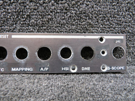 Beechcraft Parts 35-324439 Beechcraft 33A Lower Subpanel Circuit Breaker Plate RH