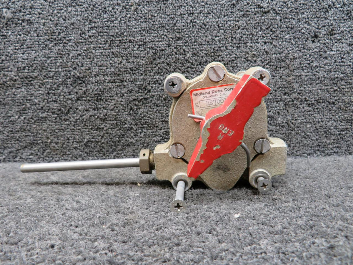Midland Ross Corp  HE7001-5 Midland Ross Fuel Selector Valve RH