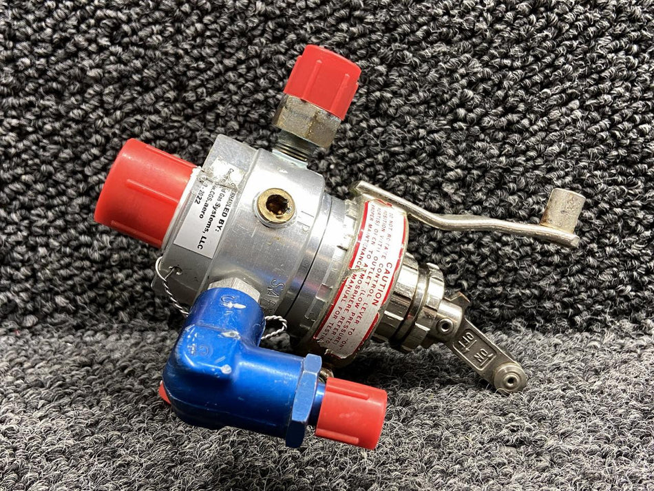 HPE Co 172081-22 (Alt: C166001-0819) HPE Oxygen Bottle Regulator Assembly