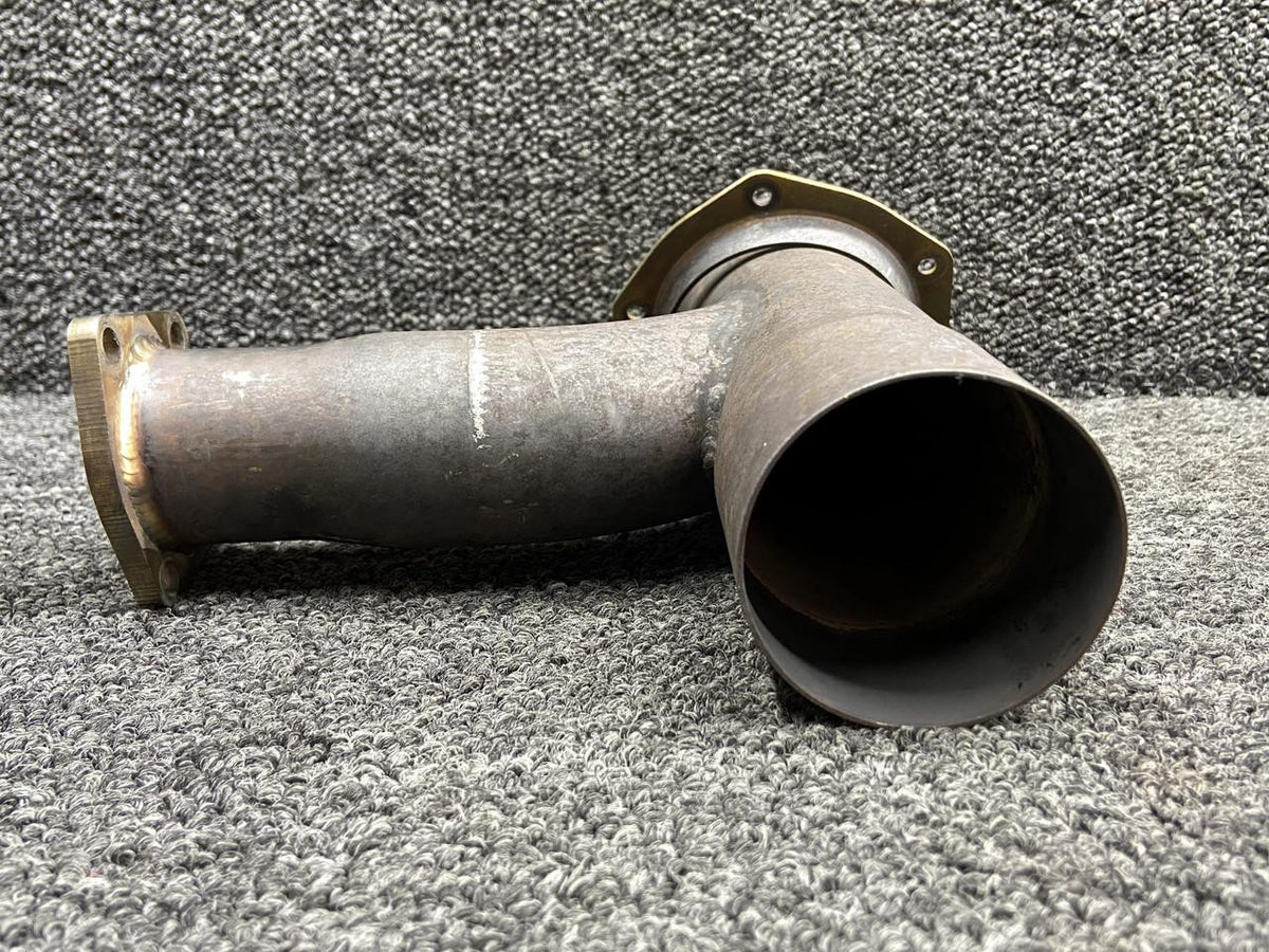 Continental Motors  9910295-22 (Use: 9910295-38) Continental Aft Exhaust Riser RH with Probe Hole