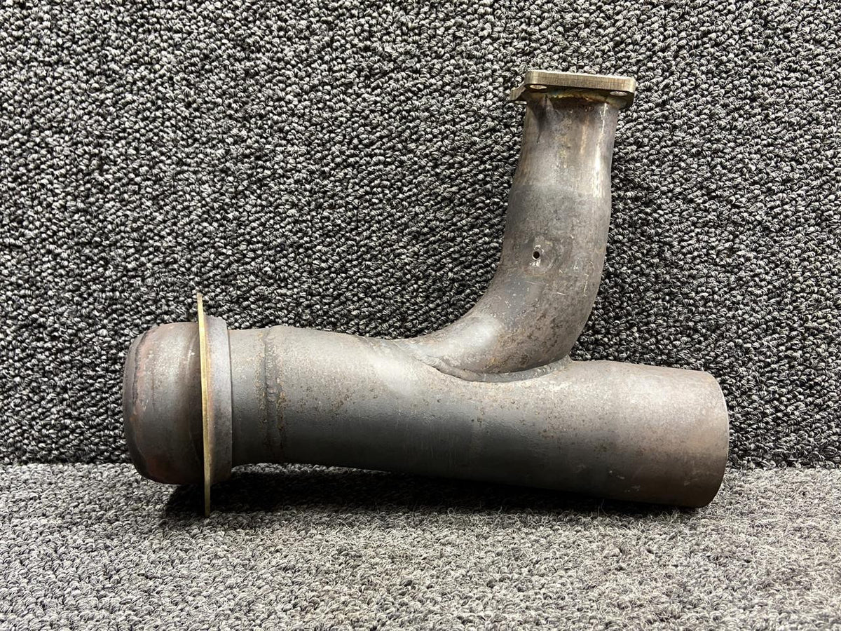 Continental Motors  9910295-22 (Use: 9910295-38) Continental Aft Exhaust Riser RH with Probe Hole