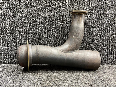 Continental Motors  9910295-22 (Use: 9910295-38) Continental Aft Exhaust Riser RH with Probe Hole