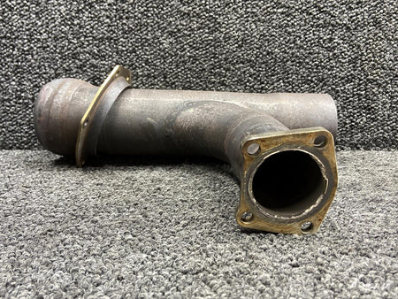 Continental Motors  9910295-22 (Use: 9910295-38) Continental Aft Exhaust Riser RH with Probe Hole