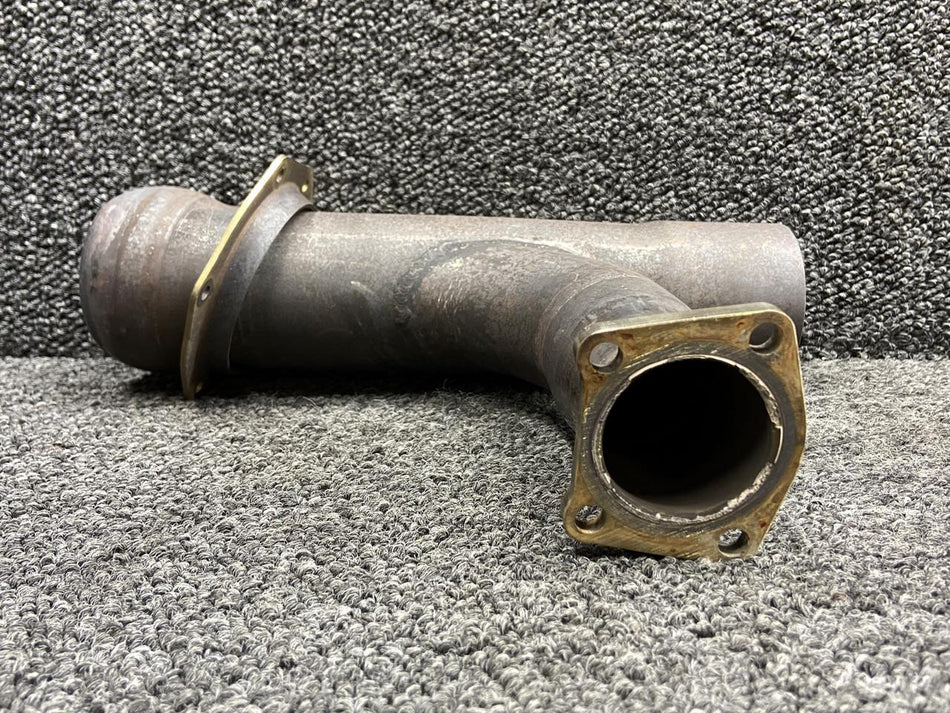 Continental Motors  9910295-22 (Use: 9910295-38) Continental Aft Exhaust Riser RH with Probe Hole