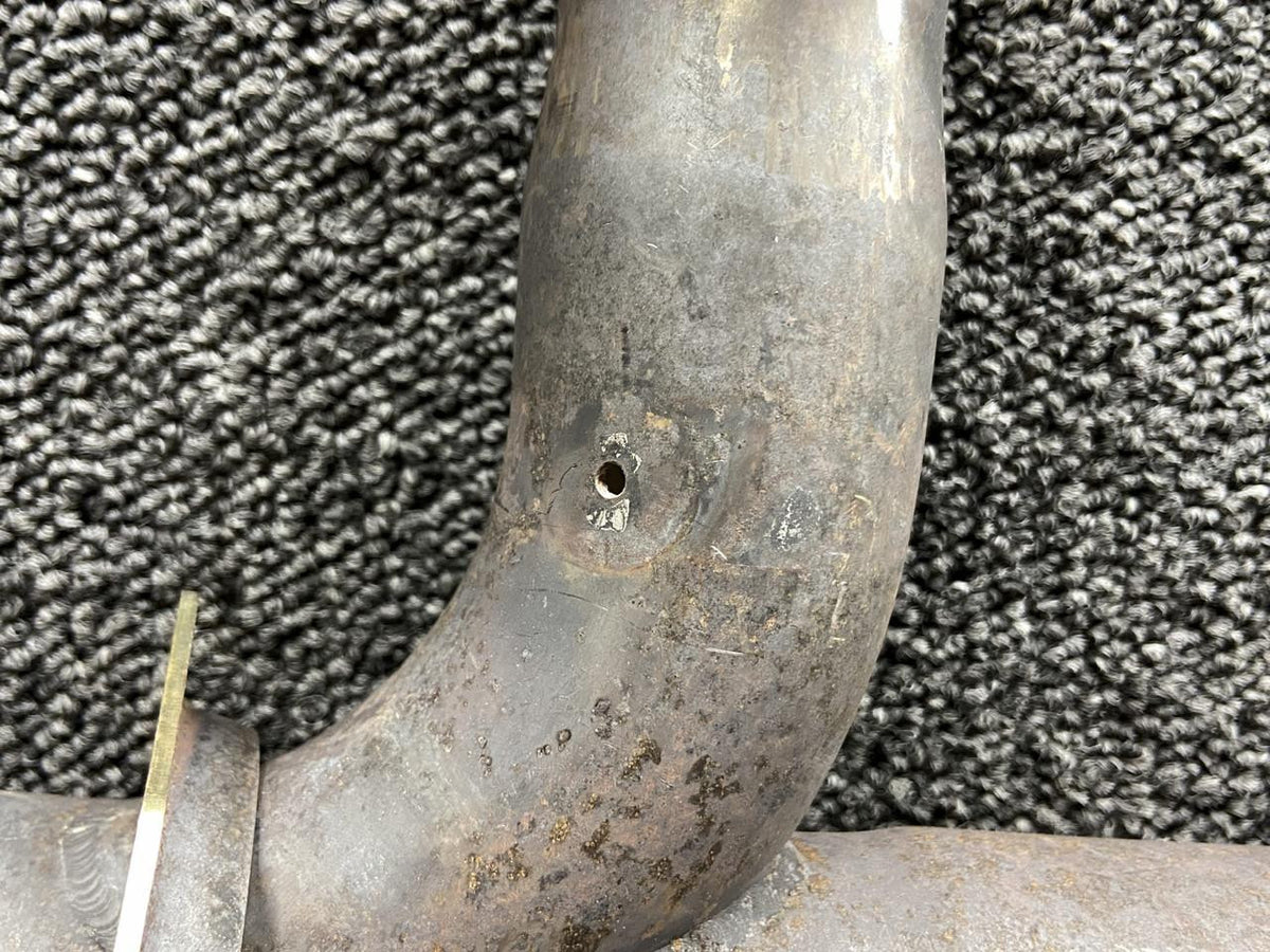 Continental Motors  9910295-22 (Use: 9910295-38) Continental Aft Exhaust Riser RH with Probe Hole