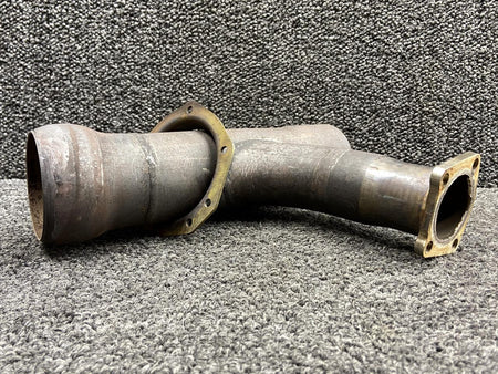Continental Motors  9910295-22 (Use: 9910295-38) Continental Aft Exhaust Riser RH with Probe Hole