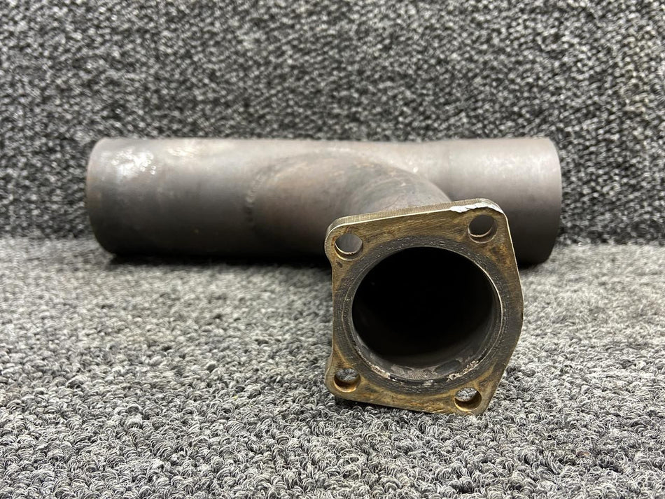 Continental Motors  9910295-20 (Use: 9910295-36) Continental Center Exhaust Riser RH with Probe Hole