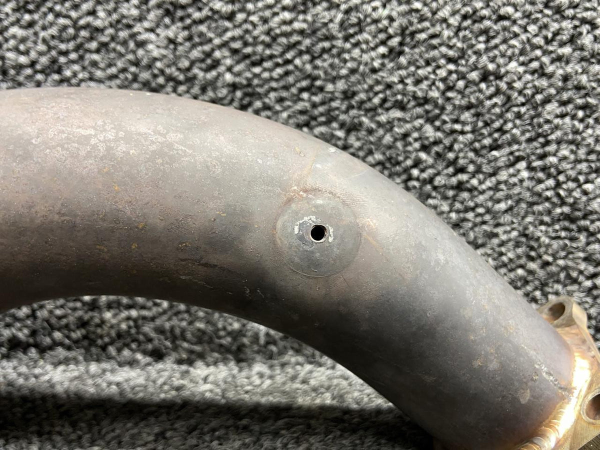 Continental Motors  9910295-17 (Use: 9910295-33) Continental Forward Exhaust Riser LH w Probe Hole