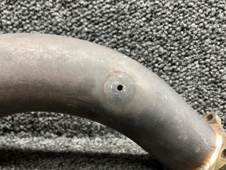 Continental Motors  9910295-17 (Use: 9910295-33) Continental Forward Exhaust Riser LH w Probe Hole